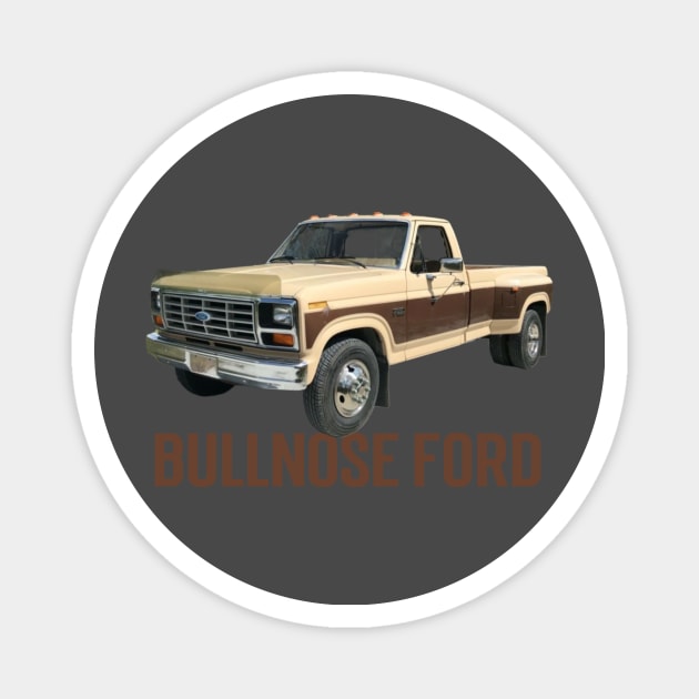 BULLNOSE FORD Magnet by Cult Classics